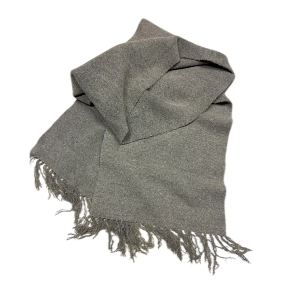 NWOT. Zara Taupe Grey Soft Large Long Scarf.